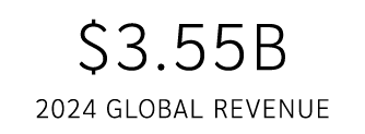 $3.55B 2024 global revenue