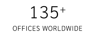 135+ offices worldwide