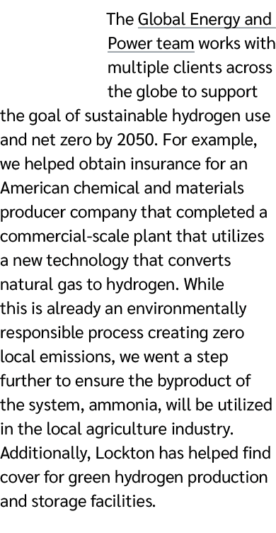 The Global Energy and Power team works with multiple clients across the globe to support the goal of sustainable hydr...