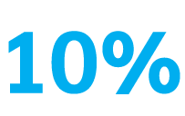 10%